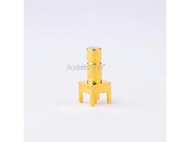 SMB-JHD RF connector SMB-JE straight male head PCB solder plate SMB-JHD4 vertical printed plate male seat