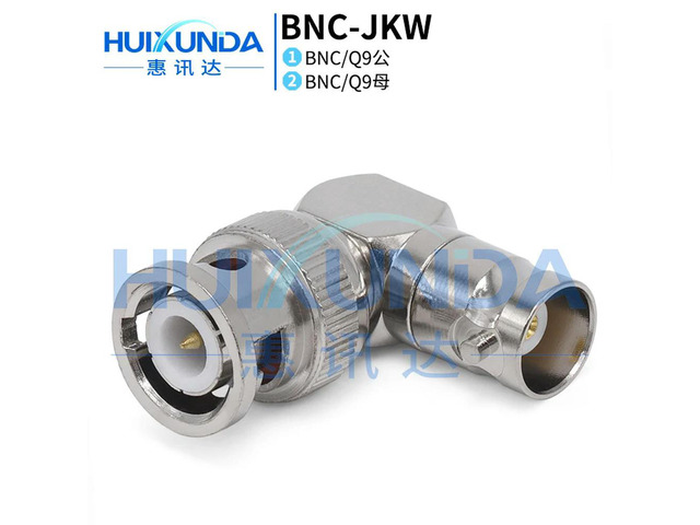 BNC-JKW BNC female 90 degree adapter Q9-JKW right angle elbow, RF connector