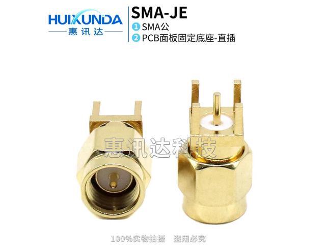 SMA-JE SMA-JHD PCB panel socket SMA socket, positive pin inner pin socket