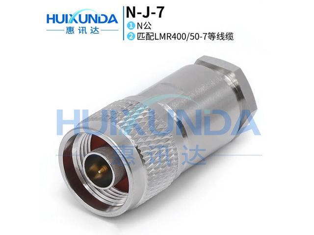 N-J-7 N Male Mount 50-7/LMR400 Wire N-J7 RF Connector L16-J-7