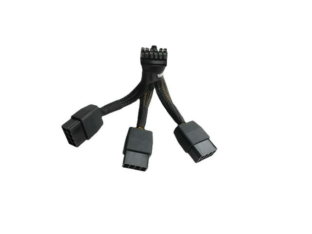3 8Pin PCI Express Computer GPU Graphics Card Power Cable to PCIE 5.0 12pin 12VHPWR For Ampere 3060ti 3070 3080 3090 RTX