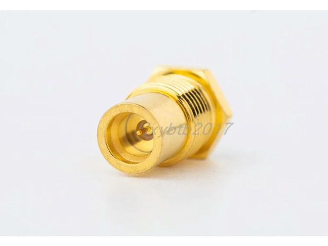 MCX/SMP-KJ Adapter MCX-K to SMP-J Threaded Mount RF Head SMP/MCX-JK Hexagonal Flange