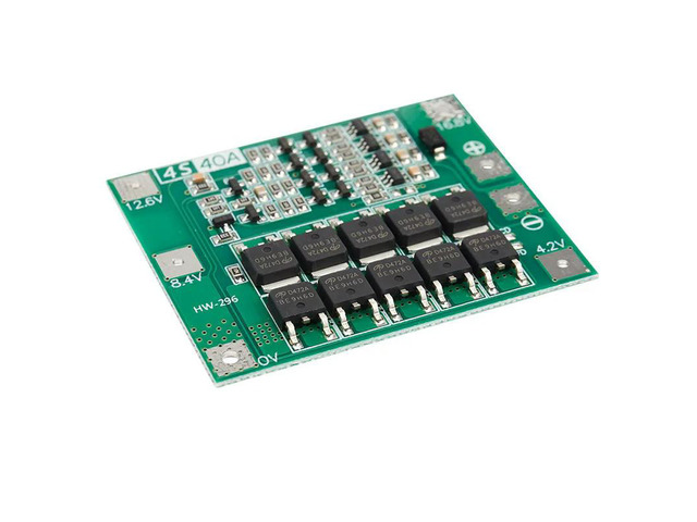 4X 4S 40A Li- Lithium Charger Pcb Bms Protection Board For Drill Motor 14.8V 16.8V Lipo Cell Module
