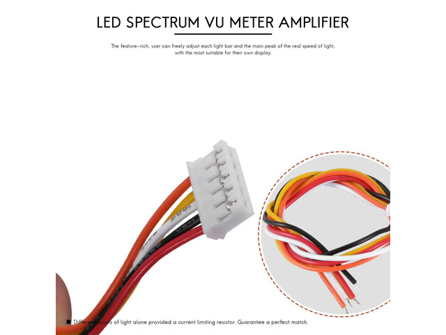 Dual 12 Music Level Indicator LED Spectrum VU Meter Amplifier Lamps Light Speed Adjustable Board For MP3 DC 7-12V