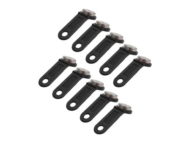 10Pcs Rw1990 Rewritable Rfid Tm Touch Memory Key Ibutton Information Button Electronic Key Card
