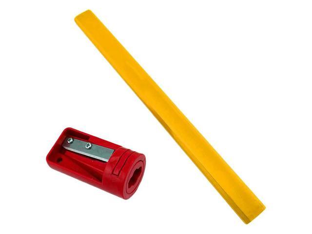 Carpenter Pencil Sharpener- 8 Pack Manual Pencil Sharpener For Flat Carpenter Pencils, Pencil Sharpening Tool