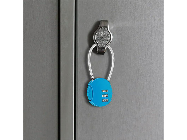 4 Pack Combination Lock 3 Digit Outdoor Waterproof Padlock For School Gym Locker, Sports Locker, Fence, Toolbox, Gate