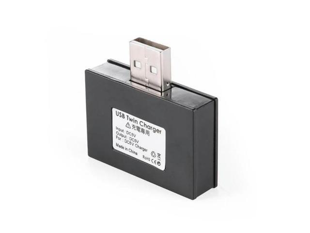 2X USB 2.0 Male To Twin Female Charger Dual 2 Port USB Dc 5V Charging Splitter Hub Adapter Converter Connector