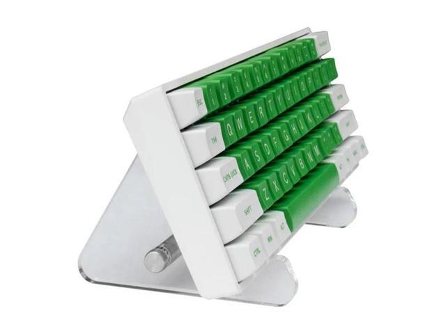 2X 1-Tier Acrylic Keyboard Display Stand Clear Mechanical Keyboard Holder Stands For Tablet Picture Frames