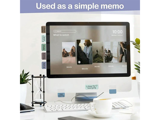 Sticky Index Tabs Multicolor Self-Adhesive Book Tabs Writable Page Tabs Transparent For Notebooksfiles