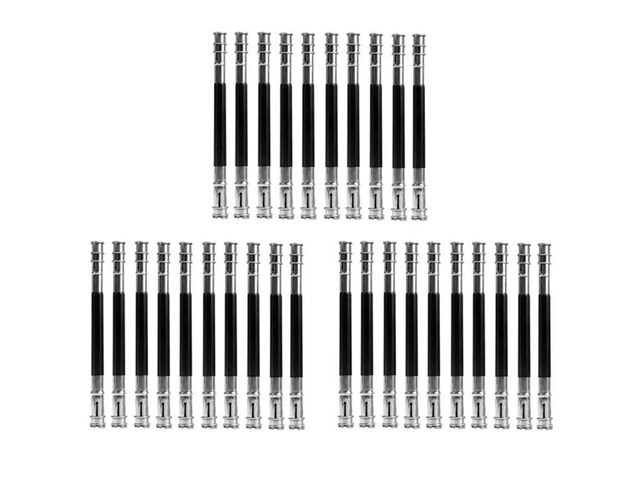 30PCS Pencil Extender Holder Adjustable Pencil Lengthener Tool Coupling Device For School Art Writing