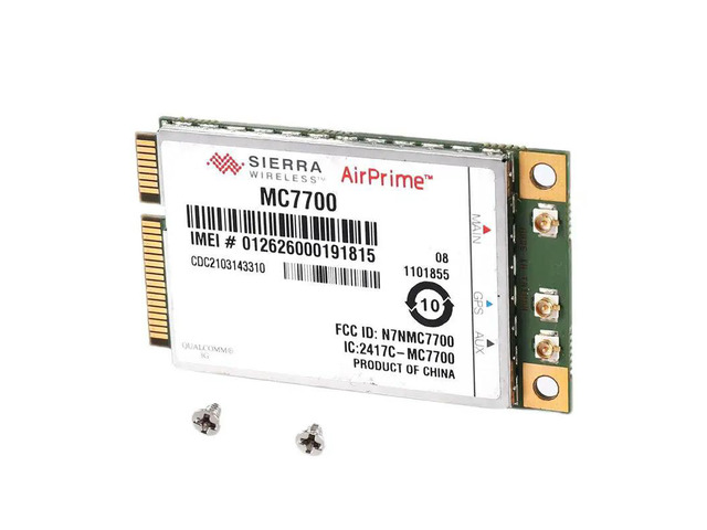 Unlocked MC7700 3G/4G WWAN Card For Sierra Airprime,100Mbps 4G/3G LTE/FDD/WCDMA/Edge GPS Module For /Linux