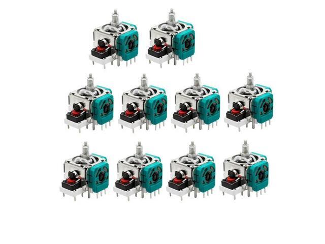 10PCS 3D Analog Joystick Stick Module Rocker For One Elite Game Controller Joystick Repair Parts