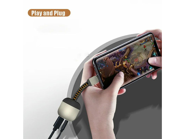 Type C To 3.5Mm Jack Headphone Adapter Type C Splitter 2-In-1 Hifi Audio Charging Converter For Type C phone