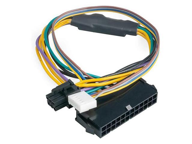2X ATX Main 24Pin Female To 6Pin Male 6Pin PCI-E PSU Power Adapter Supply Cable Connector For Elite 8100 8200