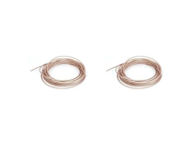 2X Rg316 Coax Coaxial Cable Lead Low Loss Rf Adapter Wire 5M Length