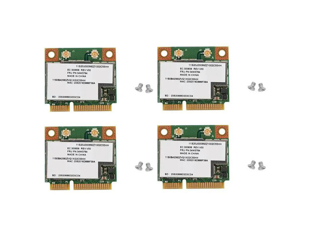 4X BCM943228HMB 04W3764 Bluetooth 4.0 Half MINI PCI-E Card Compact For E130 E135 E330 E335 E430