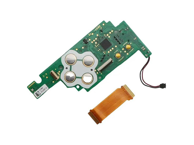 Power Switch Board+Flex Cable For 3DS ABXY Button Keypad PCB Board Power ON OFF Board Replacement Parts