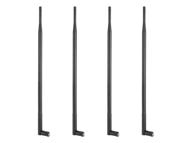4X 12DBI Antenna, 2.4G/5G Dual Band High Gain Long Range Antenna With RPSMA Connector For Network