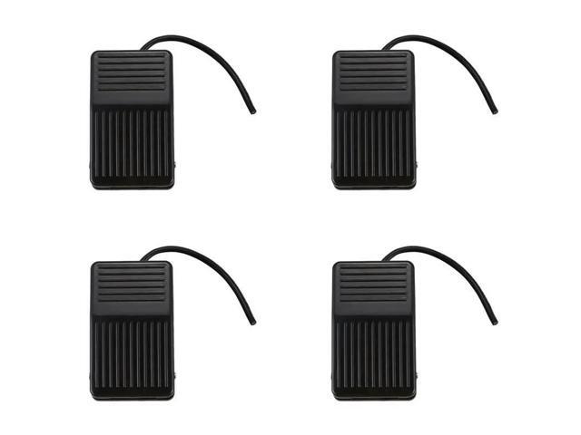 4X 250V 10A SPDT Nonslip Plastic Momentary Electric Power Foot Pedal Switch
