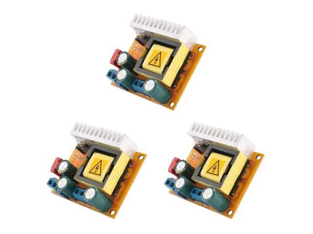 3X DC-DC 8-32V To 45-390V High Voltage Boost Converter ZVS Step-Up Booster Module