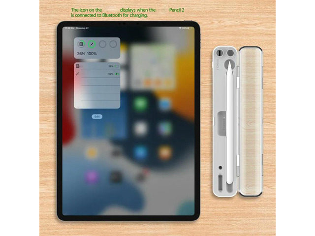 For Pencil 1/2 Stylus Pen 2 In1 Charging Pencil Box Stylus Pen Pencil Box