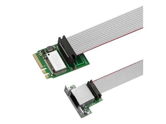 Network Cards M.2(A+E) Network Card 1000Mbps Gigabit Ethernet 10/100/1000M RJ45 LAN Network Adapter For Computer PC