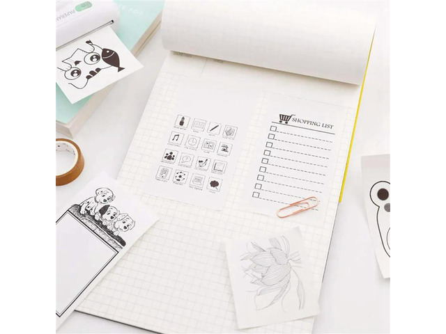 9 Rolls Printable Paper Thermal Paper 57X30mm Photo Paper For PAPERANG P1 P2 Printer