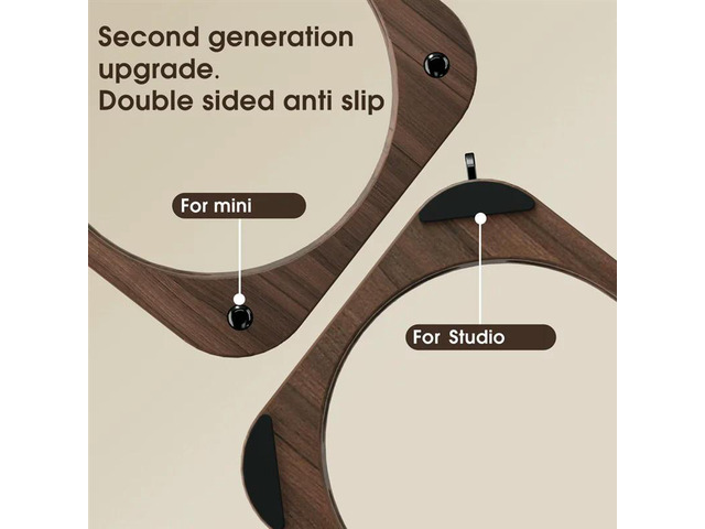 Desktop Base Stand For 2024 Mac Mini M4/M4 Pro Cool Stand External Switch Button Heightened Dustproof Design PC Holder