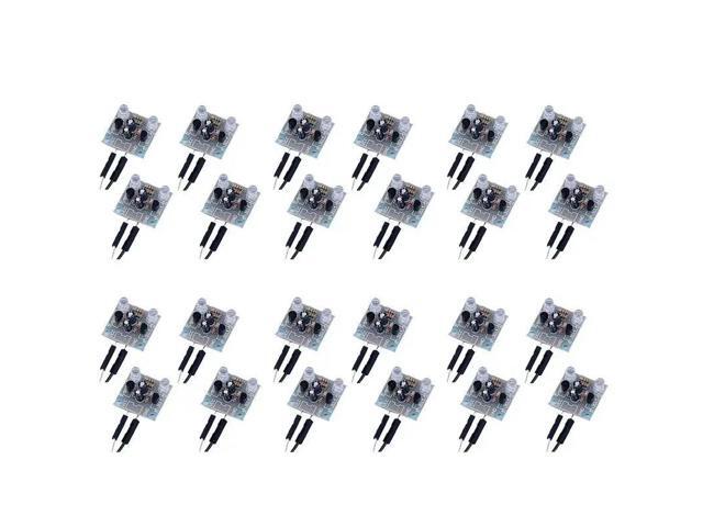 24-Piece Set 5Mm LED Flash DIY Kit Electronic Starter Kit PCB Circuit Welding Skills Learning Training Kit
