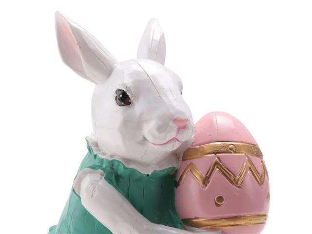 Easter Bunny Decoration Spring Indoor Office Home Decor Bunny Figurines Office Decor