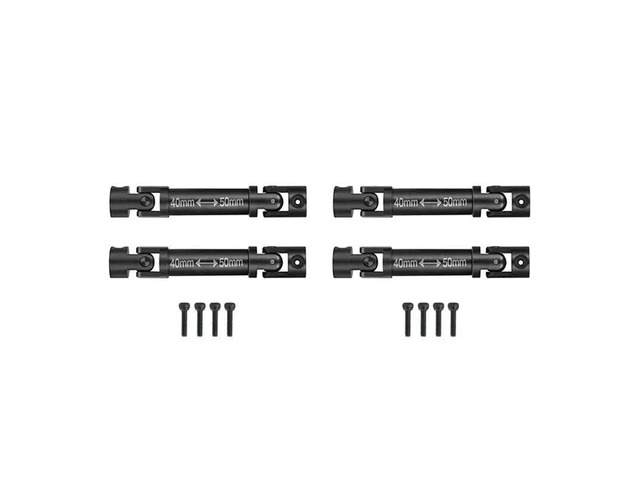 4X For FMS FCX24 l Steel Drive Shaft CVD 1/24 RC Crawler Car Upgrades Parts Accessories