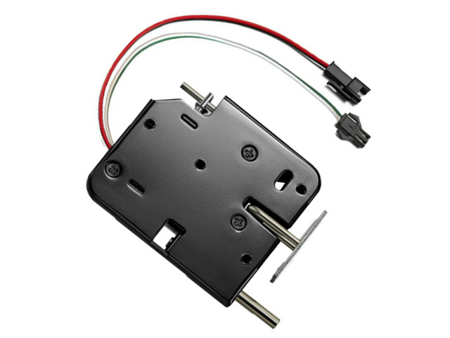 2X 12V 2A ligent Electronic Control Electromagnetic Lock,Locker Express Cabinet Lock, Access Control System Cabinet