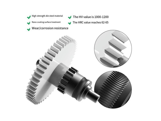 Upgrade 3D Printer Accessories Flashforge Gear For FLASHFORGE AD 5M Pro Extruder Nano-Coated Integrated Gear