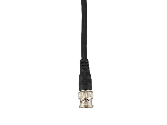 8X BNC Male To Female Plug CCTV Extension Coaxial Line Cable 3.3Ft Long Black