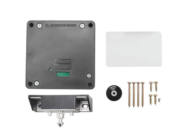 Wood Door Lock Keyless Invisible Electronic Lock IC Card Ttlock App Unlock Cabinet Locker Furniture Drawer Lock