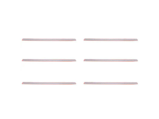 6X Groove Right Stainless Steel Metric Ruler 50 Cm Stainless Metric Ruler