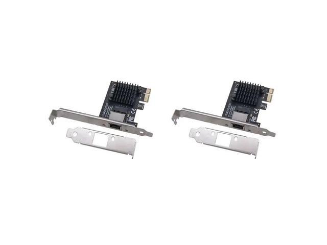 2X 100/1000M/2.5G RJ45 Network Adapter RJ45 RTL8125BG Chipset Pcie PCI Express Network Lan Card