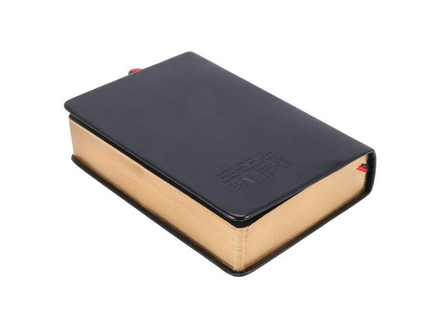 2X Vintage Thick Paper Notebook Notepad PU+Paper Bible Diary Book Journals Agenda Planner School Office Supplies