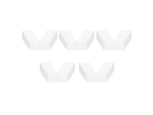 180Pcs Self-Adhesive el Card Holder Index Pockets Holder 6X8.5Cm Clear Plastic Card Holder Adhesive el Holder