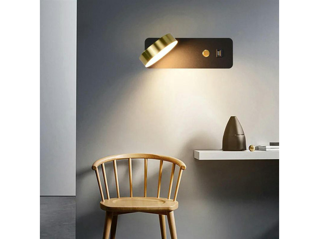 Modern Wall Lamp Led Wall Lamp 300 Degrees Rotation USB In Indoor Wall Lamp 9W Wall Lamp Aisle Sconces