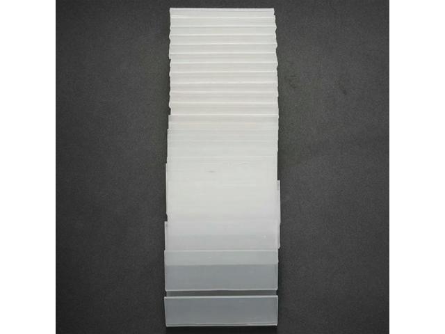 120Pcs Sign Display Holder Price Name Card Tag Mini Sign el Counter Top Stand Case 6Cm X 4Cm