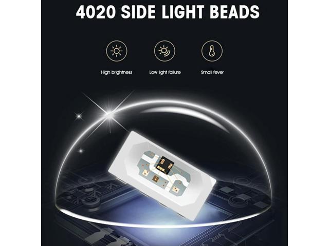 600Pcs SK6812 SIDE-A SK6812 IC In LED Chip Side Lighting SMD 4020 RGB For Strip Display Screen Individually Addressable