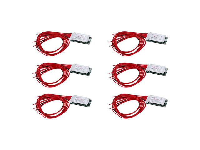 6X 13S 48V 15A Li- Lipolymer Protection Board BMS PCB Board With Heatsink For E-Bike E