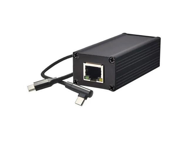 POE Power Supply Network Card POE To USB-C Network Card POE Network Card 5V 9V Adaptive USB-C Network Card