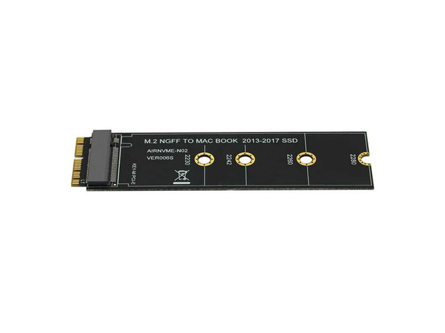 20X M.2 NVME SSD Convert Adapter Card For Air Pro Retina 2013-2017 NVME/AHCI SSD Kit For A1465 A1466 A1398 A1502