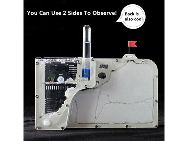 Ant Castle Habitat Kit With Water Tower - Educational Ecological Box For Observing Ant Empire, STEAM Learning Tool