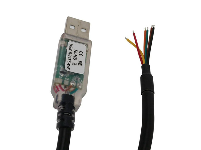 4X 1.8M Long Wire End,USB-Rs485-We-1800-Bt Cable,USB To Rs485 Serial For Equipment,Industrial Control,Plc-Like Products