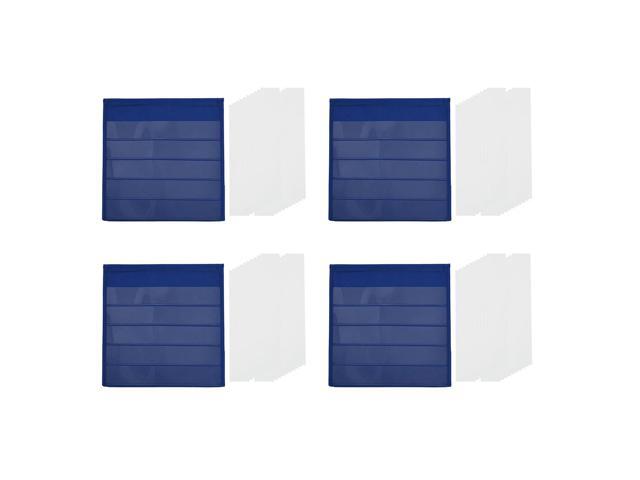 4X Tabletop Desktop Pocket Chart Table Top With Bonus 80X Dry Erase Cards