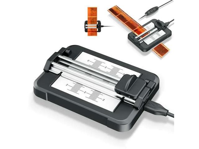 Professional Slide Film Cutter For 35Mm Film & 120 Medium-Format Negatives Backlight Slide Film Old Photo Cutting Black